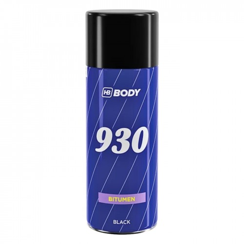 BODY 930 BITUMEN антикоррозийная защита днища и кузова спрей, 400 мл, аэрозольный баллончик