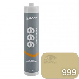 BODY 999 герметик каучуковый шовный, картридж, 310 мл, бежевый