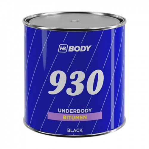 BODY 930 BITUMEN антикоррозийное покрытие на основе битума и каучука, 1 кг