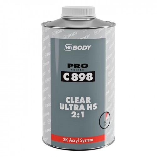 BODY C898 UHS лак акриловый 2:1, 1 л + 0.5 л