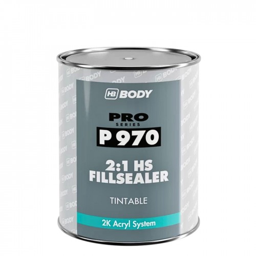 BODY Р970 FILLSEALER грунт усилитель адгезии изолятор 2:1, 1 л + 0,5 л, прозрачный
