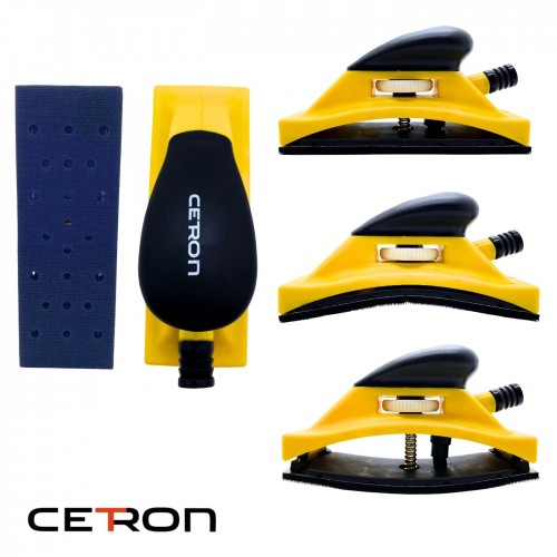 CETRON FLEX SPRING гибкий ручной шлифовальный блок с пылеотводом, 70 х 198 мм