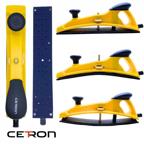 CETRON FLEX SPRING гибкий ручной шлифовальный блок с пылеотводом, 70 х 400 мм