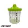 CETRON набор PPS 650 мл с крышкой (50 шт), 125 мкм