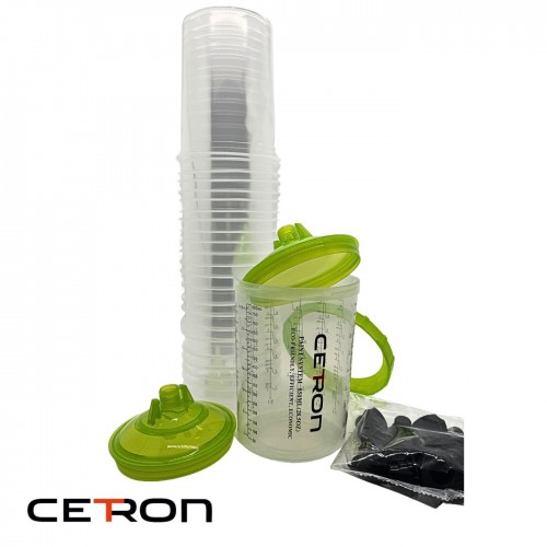 CETRON набор PPS 800 мл с крышкой (50 шт), 125 мкм