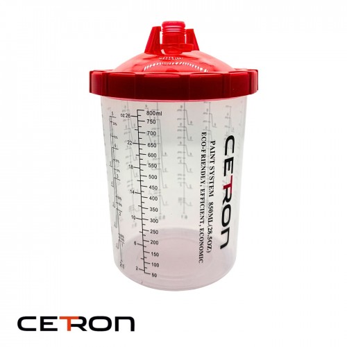 CETRON набор PPS 800 мл с крышкой (50 шт), 190 мкм