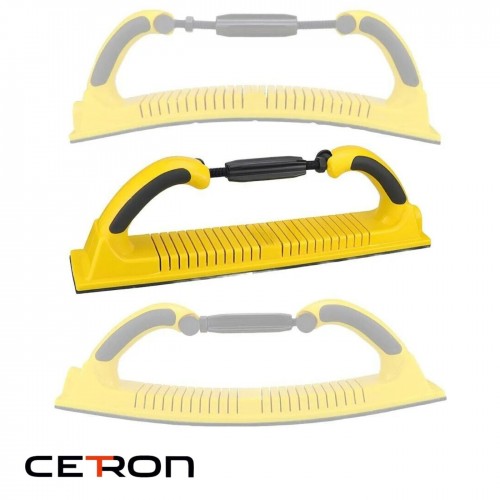 CETRON ML-S-505 ручной гибкий шлифовальный блок с пылеотводом, 70 х 400 мм