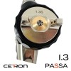 CETRON PASSA LV21310 краскопульт LVLP, дюза 1,3 мм (разрезная)