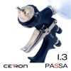 CETRON PASSA LV21310 краскопульт LVLP, дюза 1,3 мм (разрезная)
