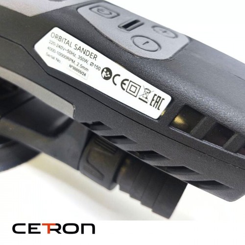 CETRON R 7303-2,5 эксцентриковая бесщеточная шлифовальная машинка 150 мм, ход 2.5 мм