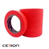 CETRON PRO лента малярная 80⁰С, 48 мм х 40 м, красный