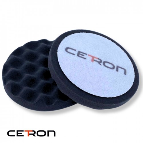 CETRON круг полировальный на липучке, 150 мм х 25 мм, черный, мягкий