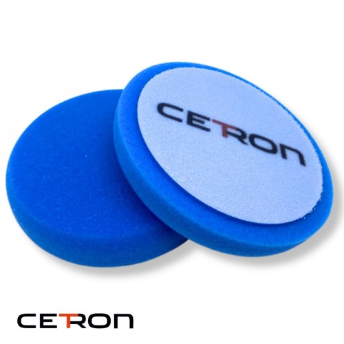 CETRON круг полировальный на липучке, 150 мм х 25 мм, синий, твердый