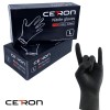CETRON NG Ess нитриловые перчатки L (50 пар), черный