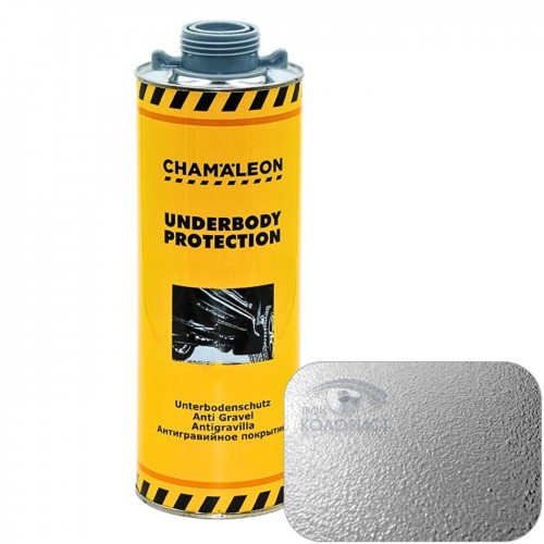 CHAMAELEON UNDERBODY PROTECTION антигравийное покрытие окрашиваемое, 1 л, евробаллон, серый