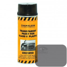 CHAMAELEON TRANSPARENT PAINT FOR GLASS & PLASTIC лак для фар 400 мл, тонирующий, аэрозоль, черный