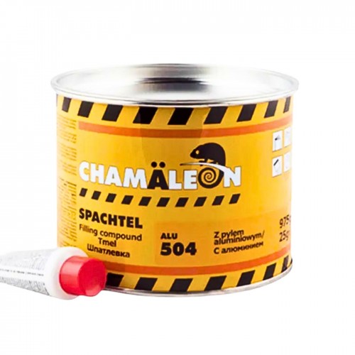 CHAMAELEON 504 шпатлевка с алюминием, 1 кг