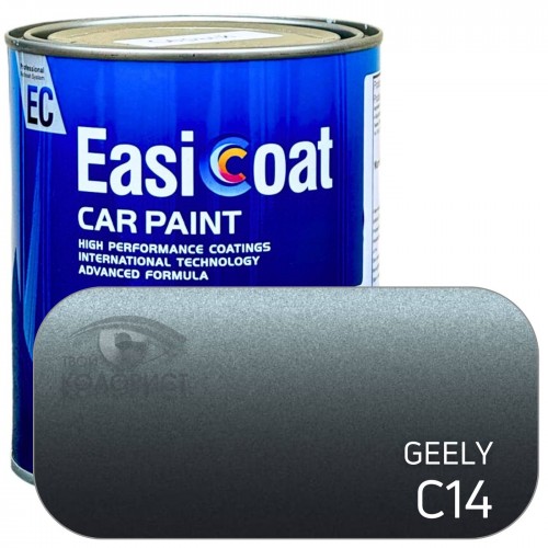 EASICOAT базовая краска GEELY С14, 1 л, серый