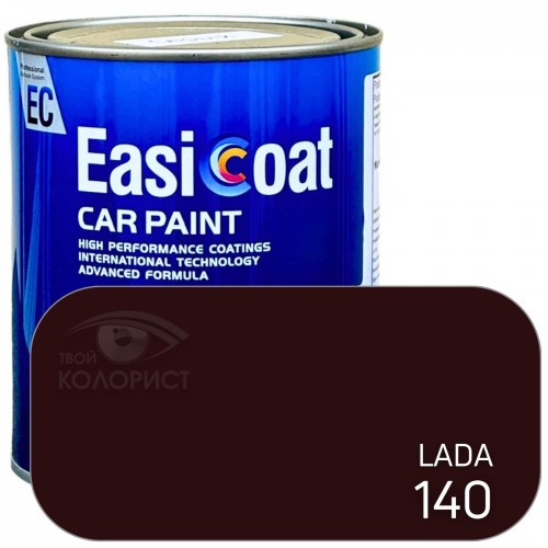 EASICOAT акриловая краска LADA 140, 1 л, черный
