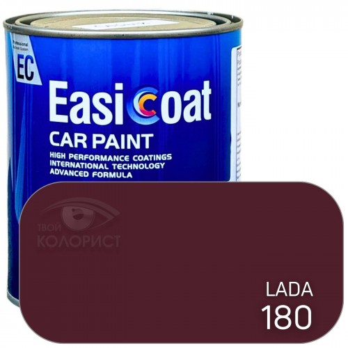 EASICOAT акриловая краска LADA 180, 1 л, красный