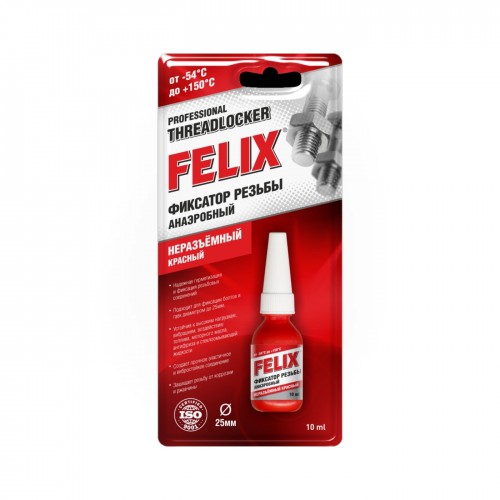 FELIX грметик-фиксатор резьбы, 6 мл, красный