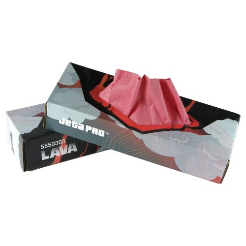 JETA PRO LAVA нетканные салфетки для обезжиривания, 32 х 42 см, 30 шт, красные