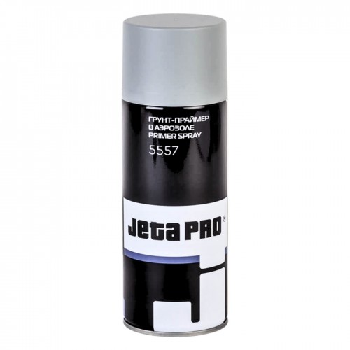 JETA PRO 5557 грунт наполнитель акриловый 1К,  400 мл, аэрозоль, серый