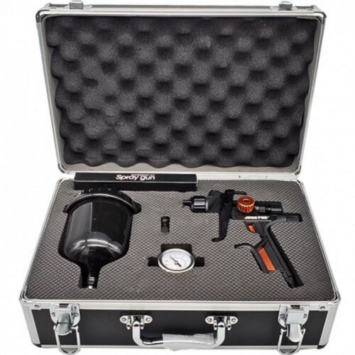 JETA PRO JP5500 краскопульт LVMP, дюза 1,3 мм, алюминиевый кейс