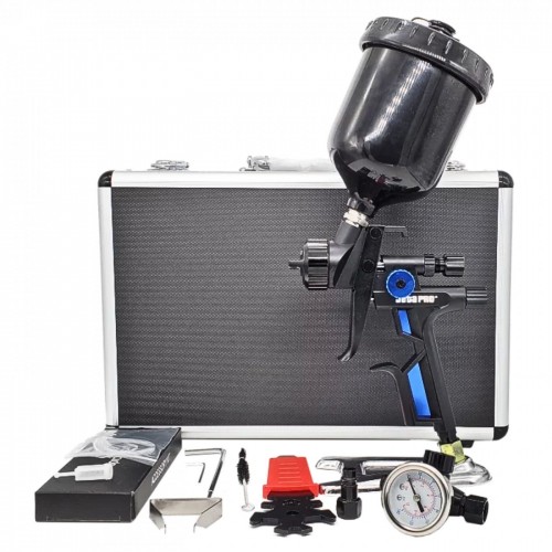 JETA PRO JP5500 краскопульт HVLP, дюза 1,3 мм, алюминиевый кейс
