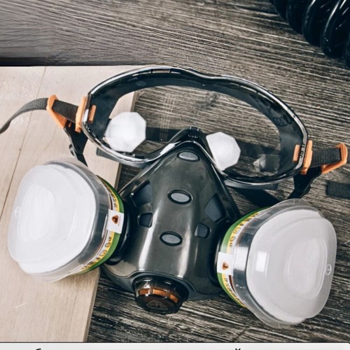 JETA PRO 9500 Air Optics полумаска фильтрующая с интегрированными очками, размер L