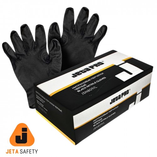 JETA PRO JSN 809 износостойкие нитриловые перчатки (пара), черный