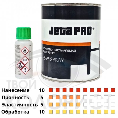 JETA PRO 5549 SPRAY шпатлевка жидкая, 1 л