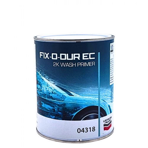 LECHLER FIX-O-DUR EC GREEN грунт кислотный адгезионный 1:1, 1 л + 1 л, серый