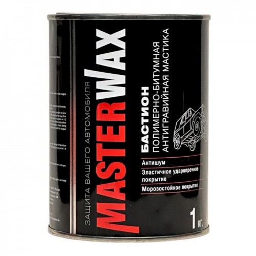 MASTER WAX мастика полимерно-битумная БАСТИОН, 1 л