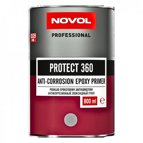 NOVOL PROTECT 360 грунт эпоксидный изолятор 1:1,  0.8 л + 0,8 л, серый