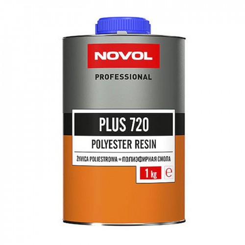 NOVOL PLUS 720 смола полиэфирная для ламинирования, 1 кг, янтарный