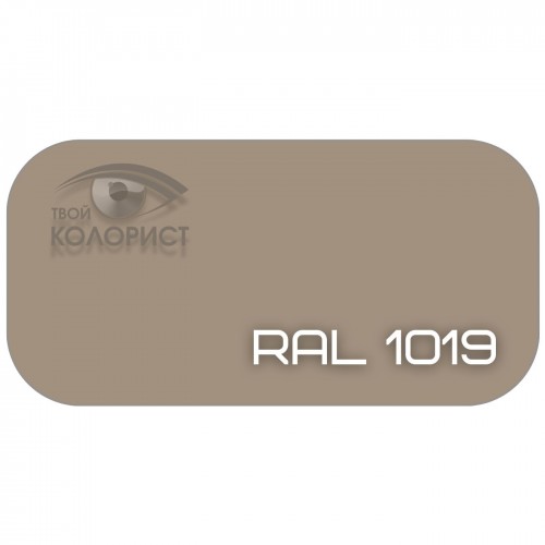 PALINAL 1К синтетическая DTM эмаль по коду RAL 1019, блеск 75%, 1 л