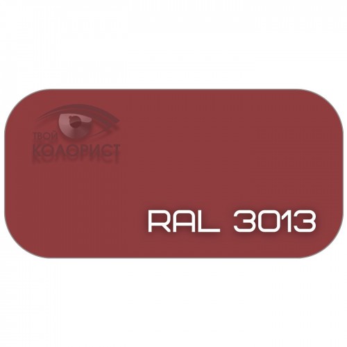 PALINAL 1К синтетическая DTM эмаль по коду RAL 3013, блеск 75%, 1 л