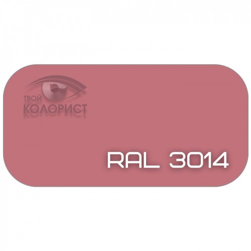 PALINAL 1К синтетическая DTM эмаль по коду RAL 3014, блеск 75%, 1 л