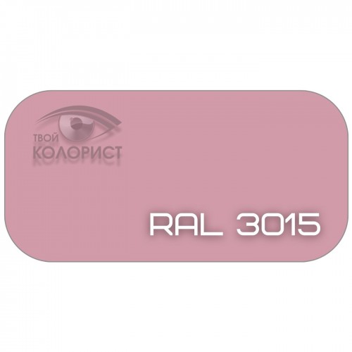 PALINAL 1К синтетическая DTM эмаль по коду RAL 3015, блеск 75%, 1 л