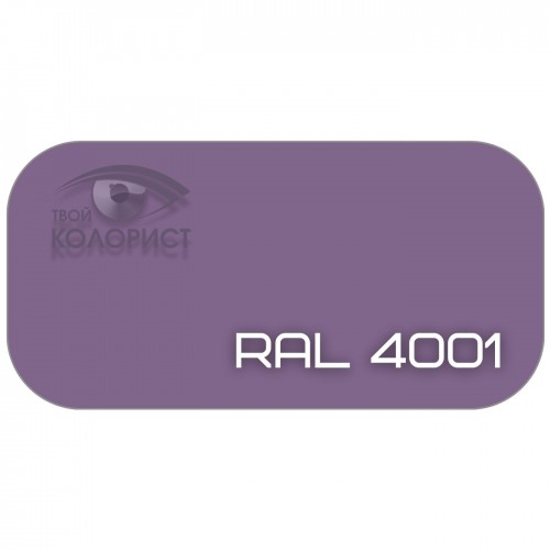 PALINAL 1К синтетическая DTM эмаль по коду RAL 4001, блеск 75%, 1 л