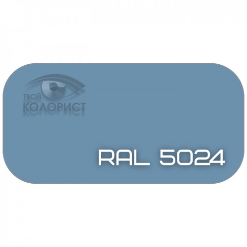 PALINAL 1К синтетическая DTM эмаль по коду RAL 5024, блеск 75%, 1 л
