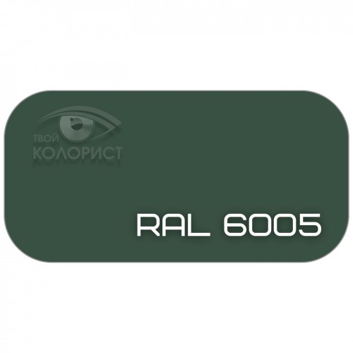 PALINAL 2К акрил-полиуретановая DTM эмаль по коду RAL 6005