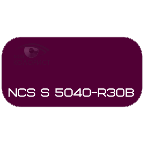 PALINAL 2К акрил-полиуретановая DTM эмаль по коду NCS S 5040-R30B
