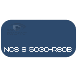 PALINAL 2К акрил-полиуретановая DTM эмаль по коду NCS S 5030-R80B