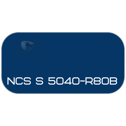 PALINAL 2К акрил-полиуретановая DTM эмаль по коду NCS S 5040-R80B