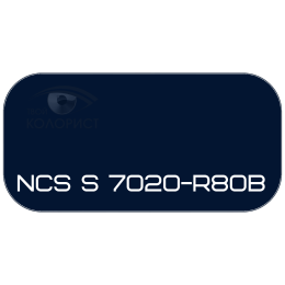 PALINAL 2К акрил-полиуретановая DTM эмаль по коду NCS S 7020-R80B