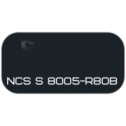 PALINAL 2К акрил-полиуретановая DTM эмаль по коду NCS S 8005-R80B