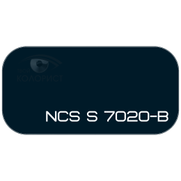 PALINAL 2К акрил-полиуретановая DTM эмаль по коду NCS S 7020-B