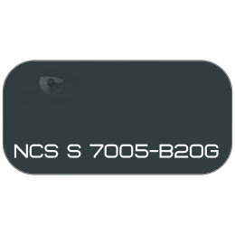 PALINAL 2К акрил-полиуретановая DTM эмаль по коду NCS S 7005-B20G